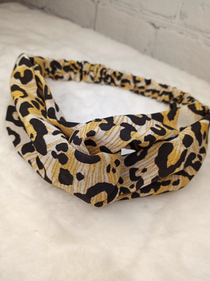 Lucia Headband (Leopard print assorted)