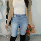 Maritza Cardigan Sweater (Khaki)