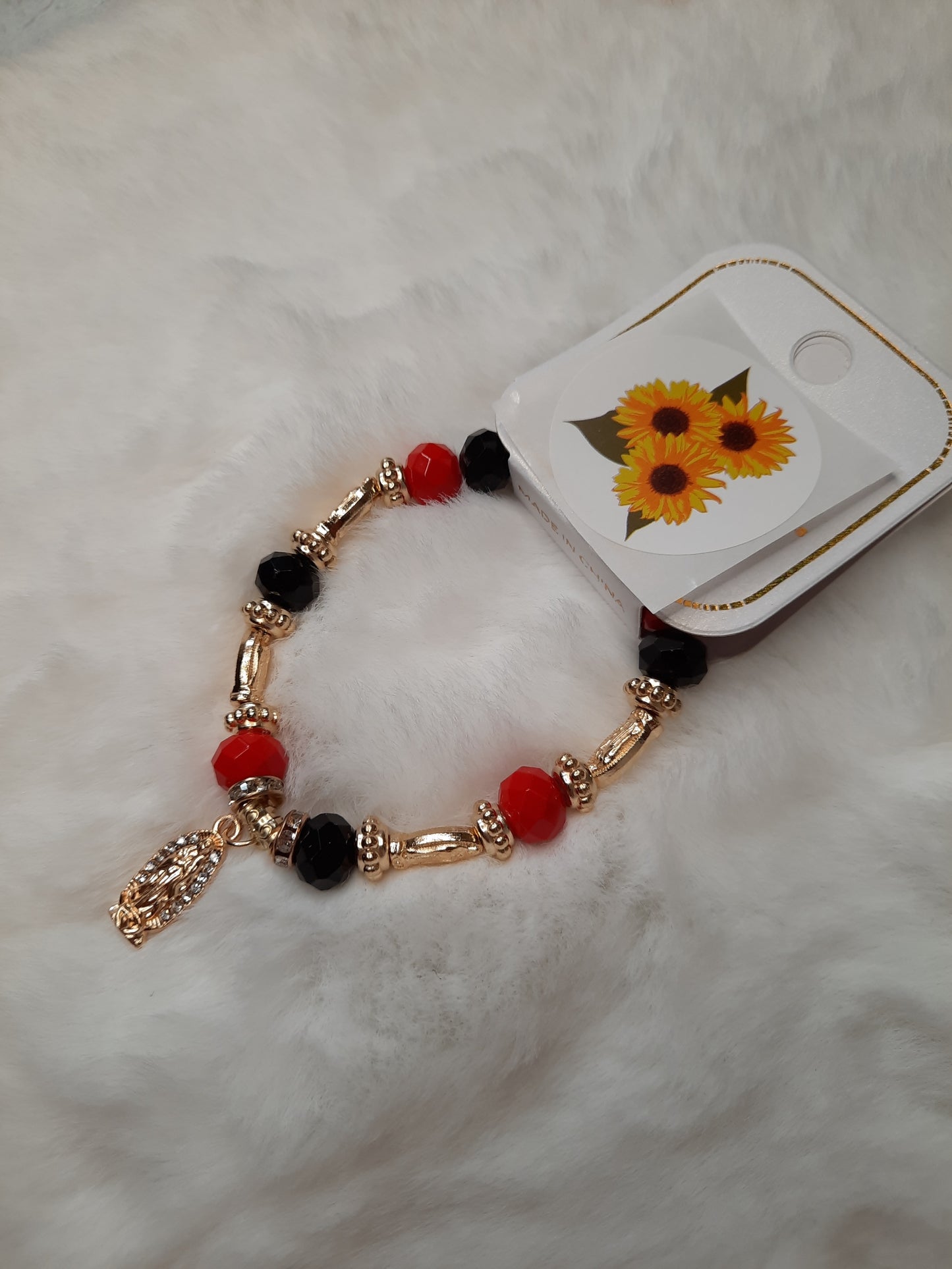 Virgencita bracelet (Elastic string)